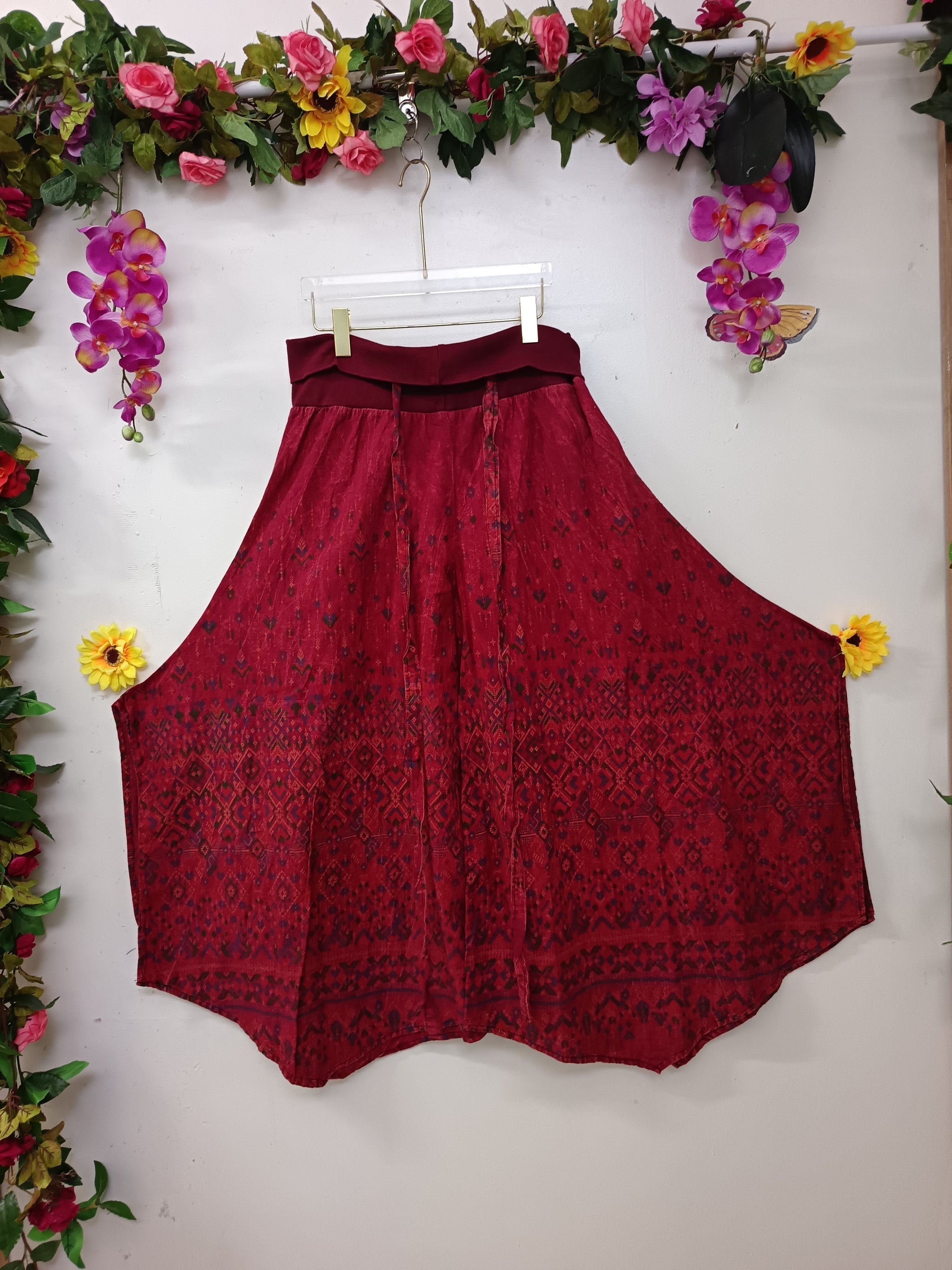 Hmong Wide-Leg Pants