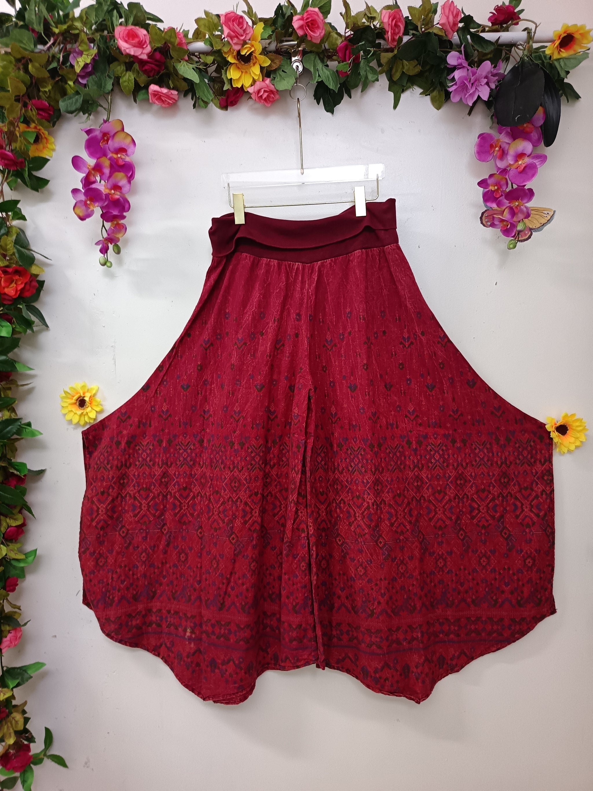 Hmong Wide-Leg Pants