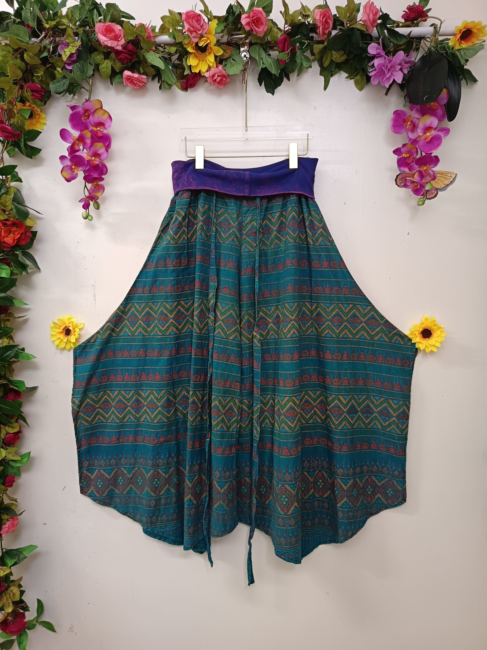 Hmong Wide-Leg Pants