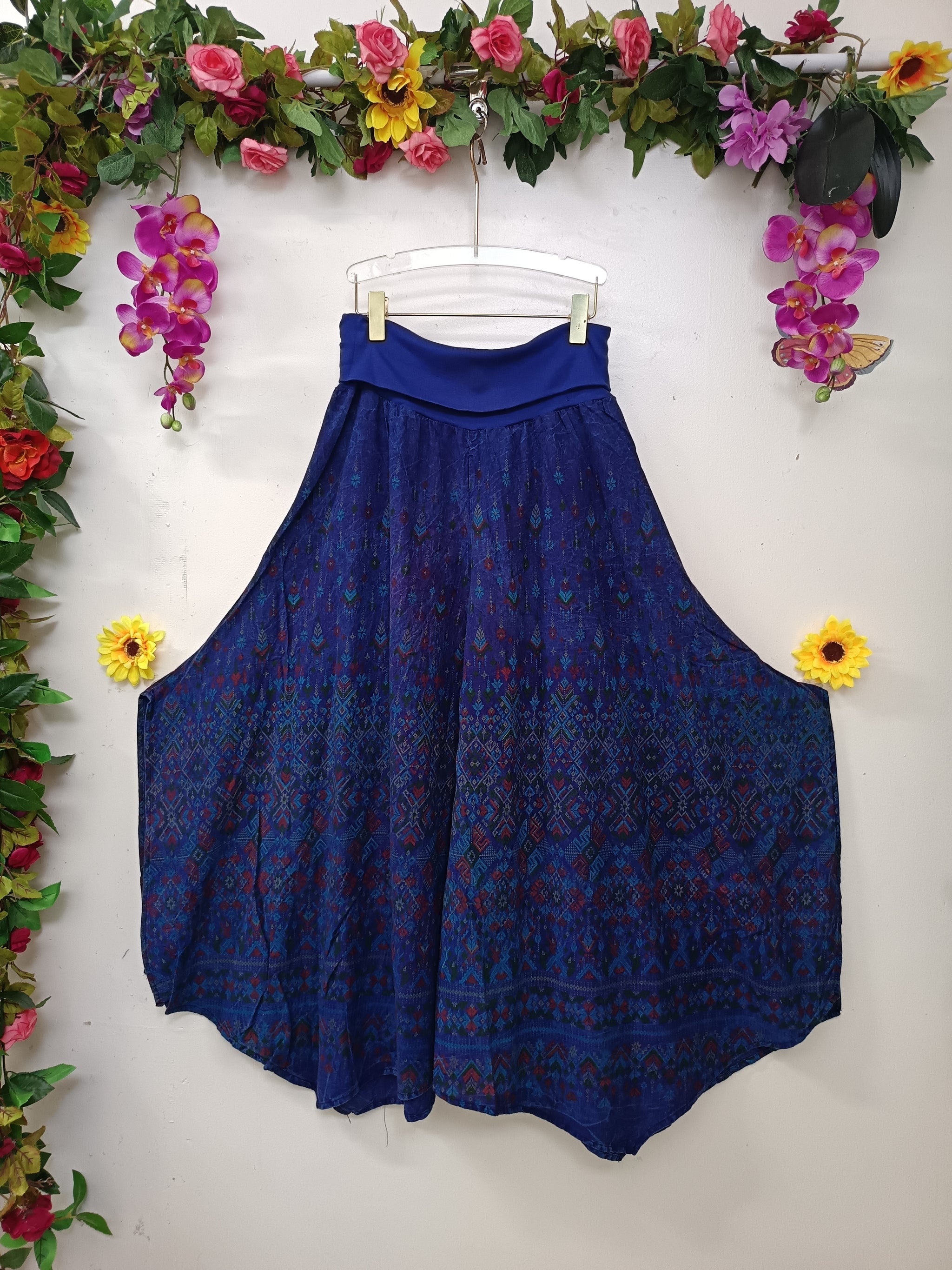 Hmong Wide-Leg Pants