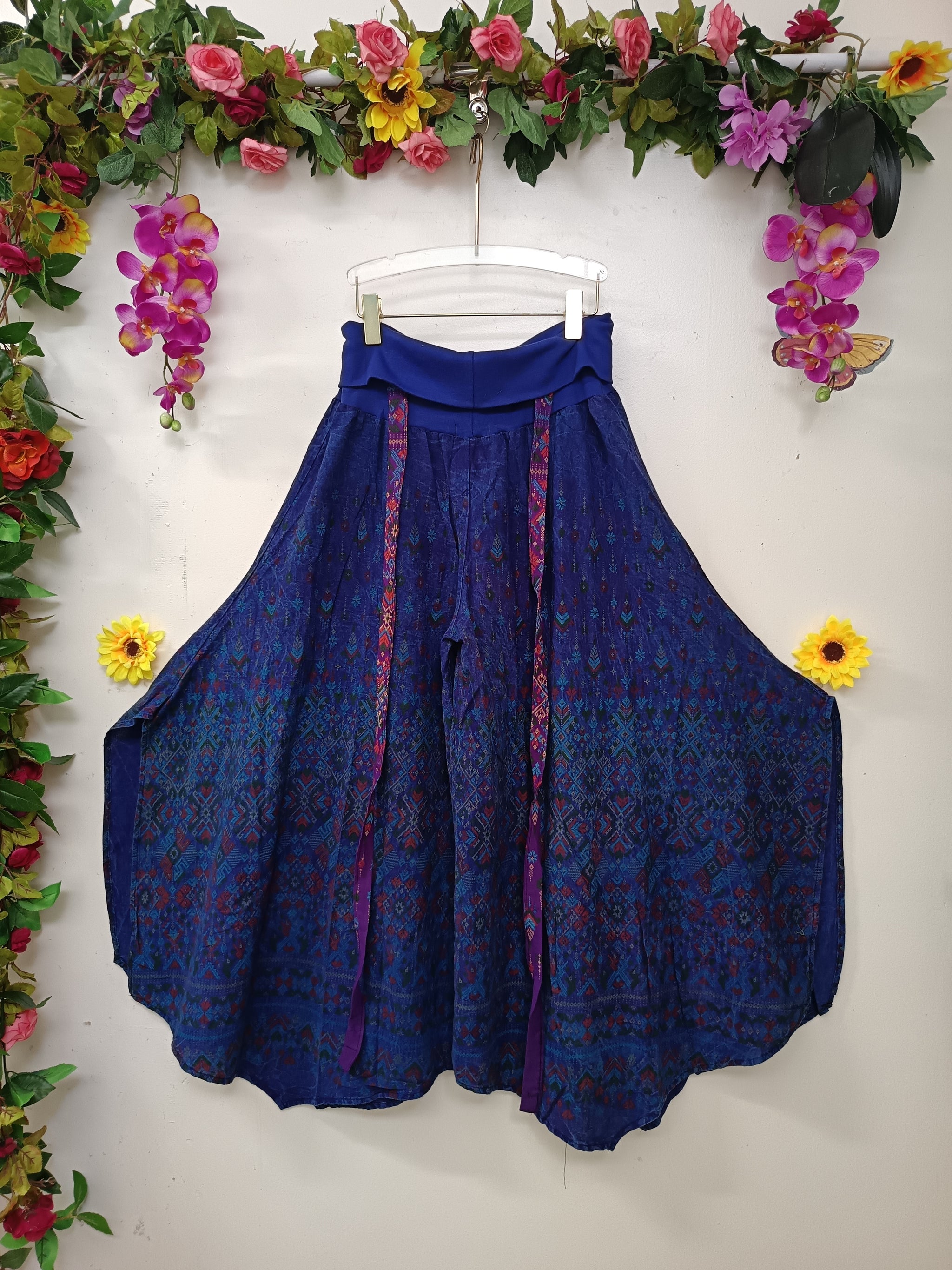 Hmong Wide-Leg Pants