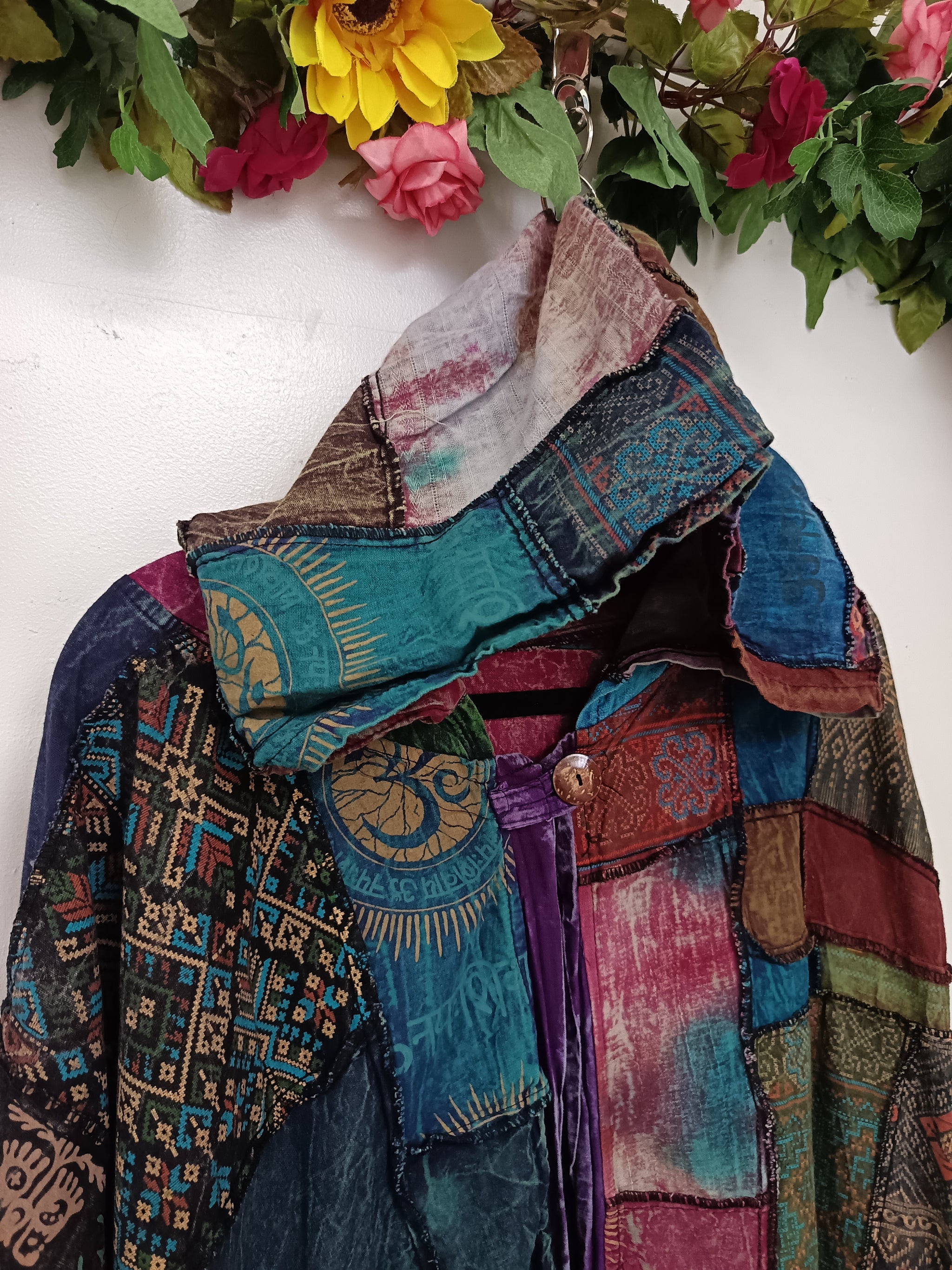 Nomad Soul Patchwork Coat