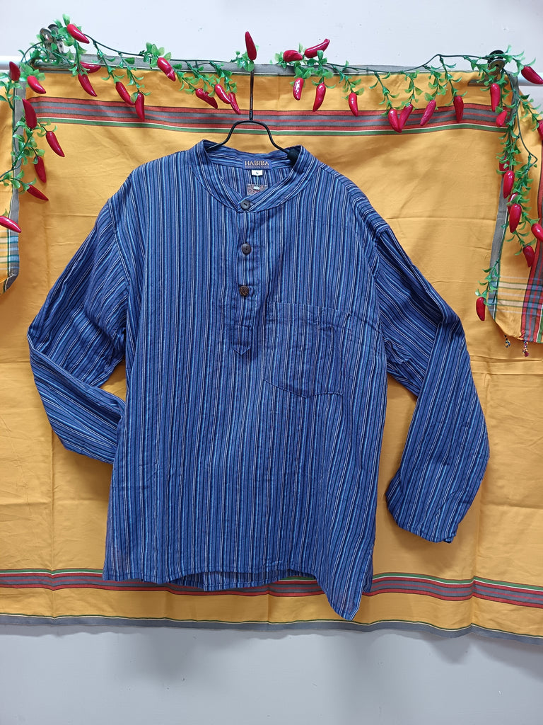 Kurtha Striped Shirt - Med