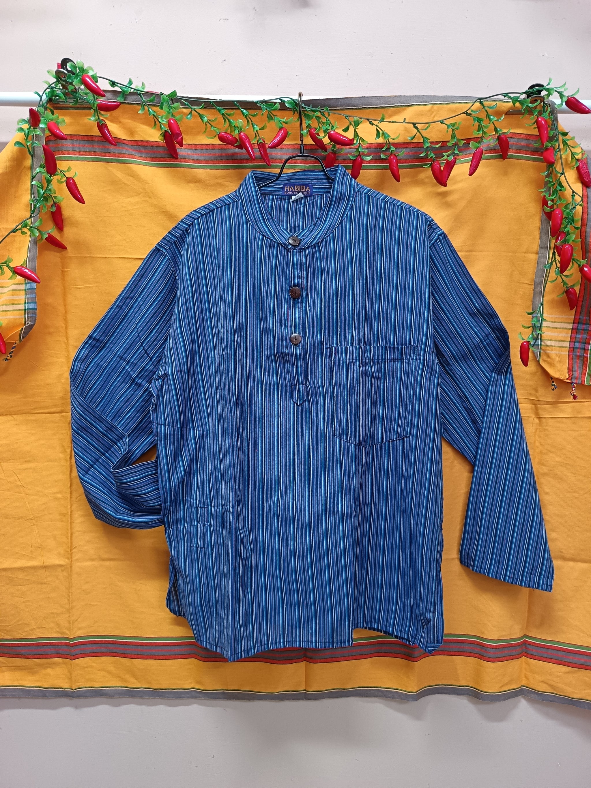 Kurtha Striped Shirt - XXL