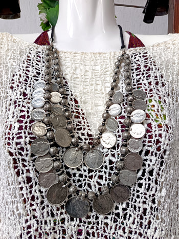 Desert Nomad Coin Necklace