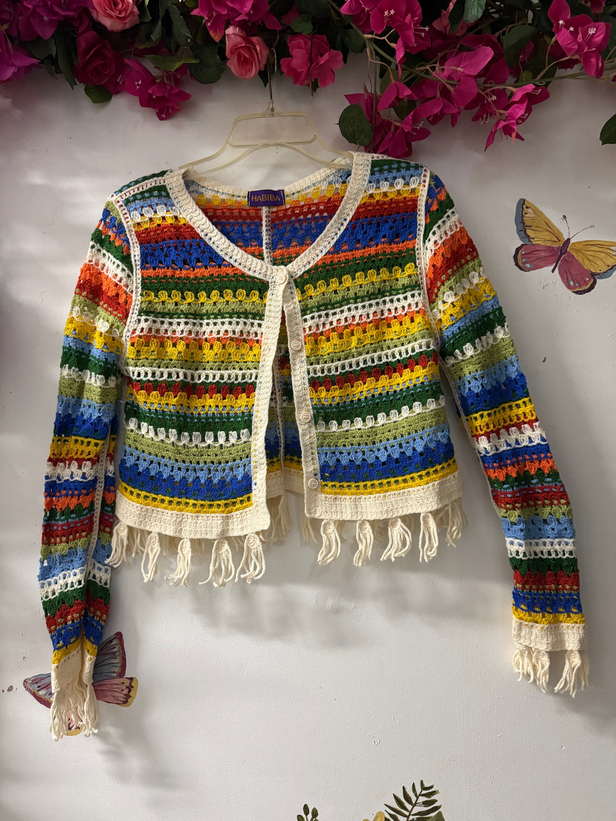 Gypsy Garden Crochet Cardigan