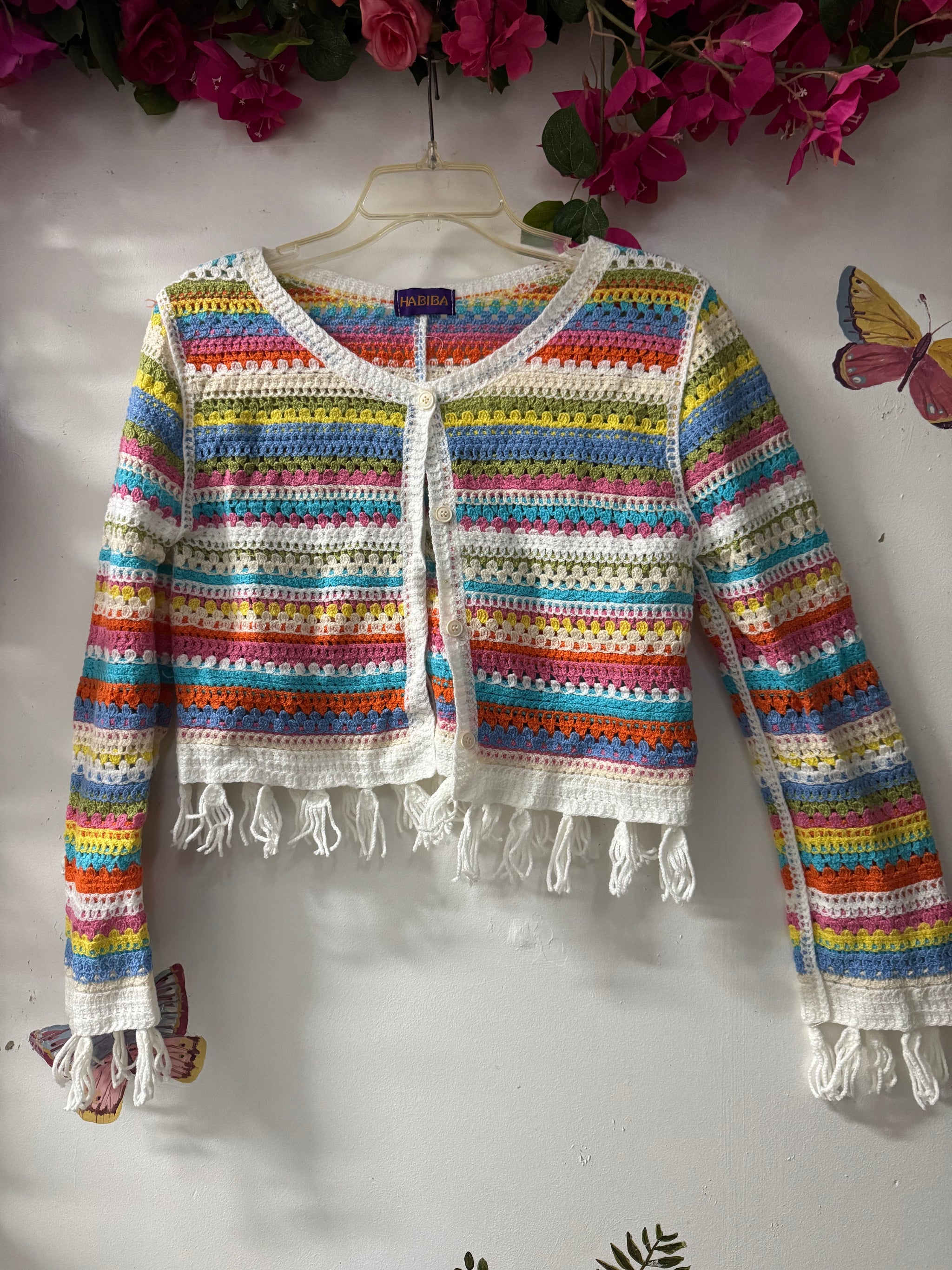 Gypsy Garden Crochet Cardigan