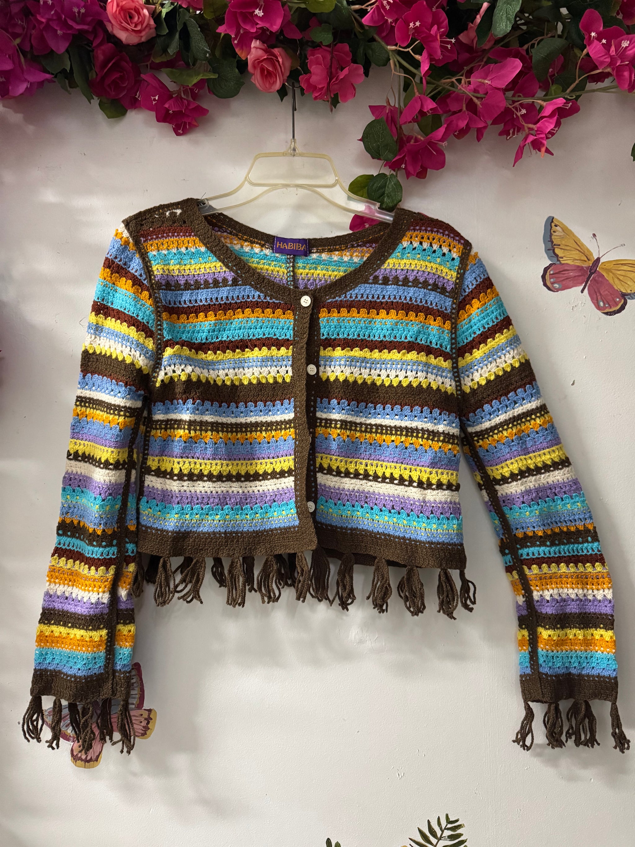 Gypsy Garden Crochet Cardigan