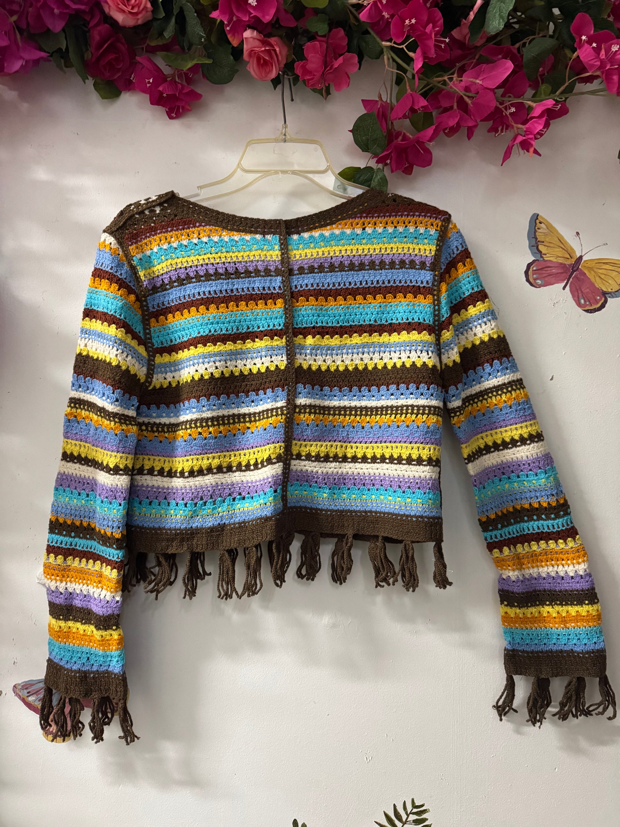 Gypsy Garden Crochet Cardigan