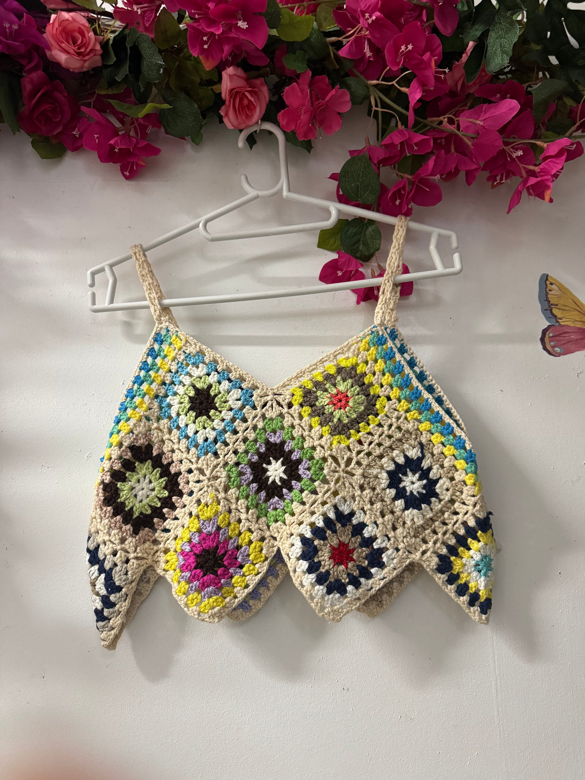 Wildflower Crochet Cami