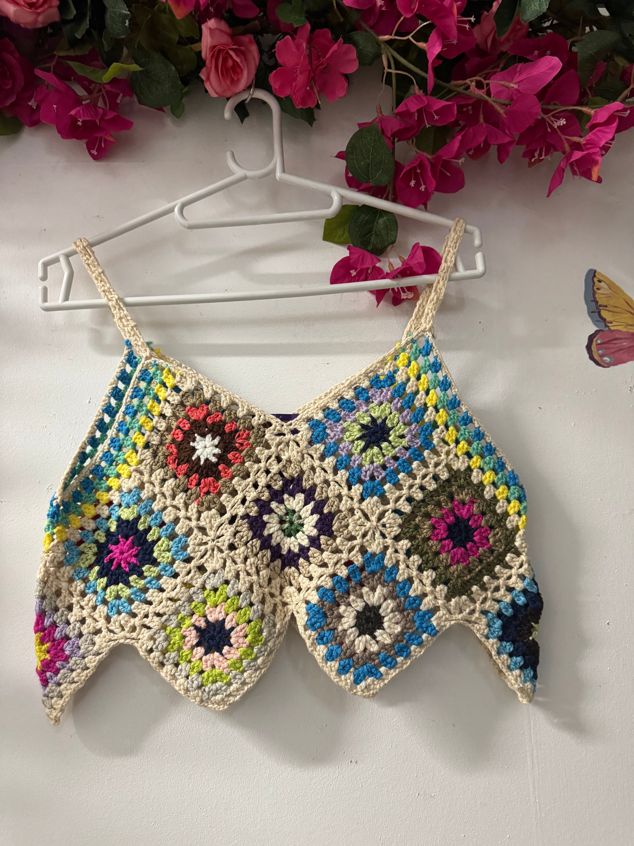 Wildflower Crochet Cami