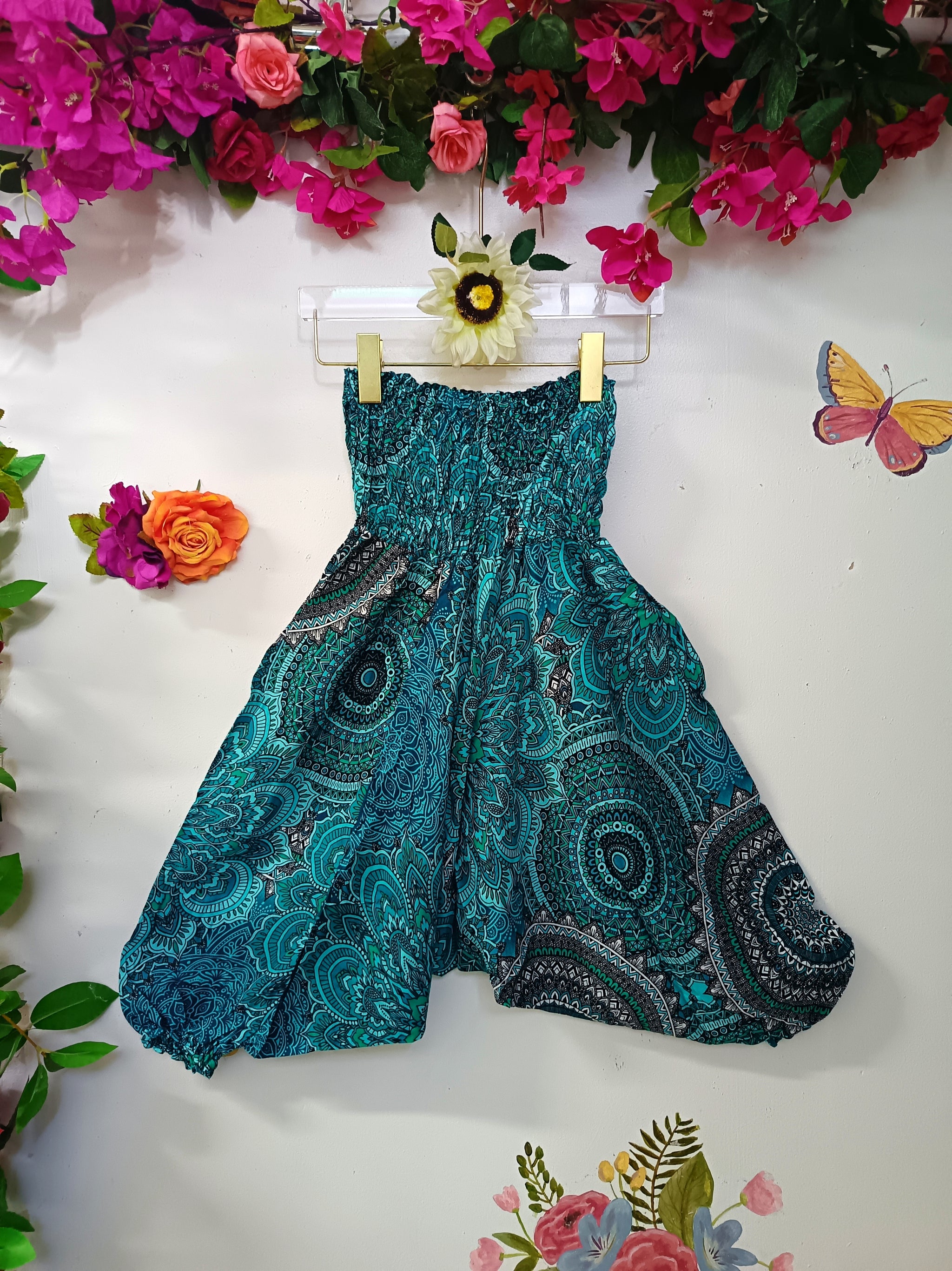 Boho Kids 2-in-1 Jumpsuit XL (age 7-9)