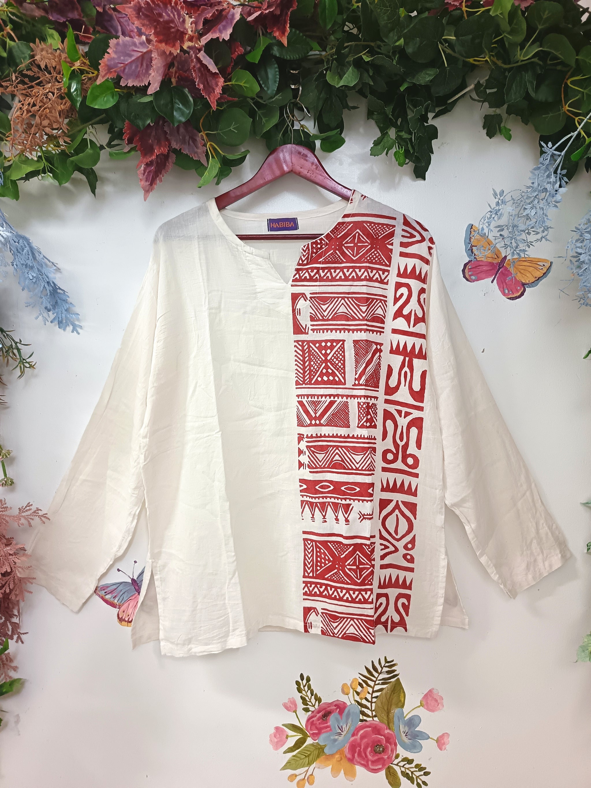 Nomad Tribal Cotton Shirt
