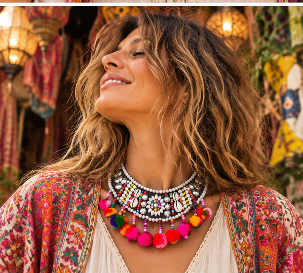 Hmong Celebration Choker