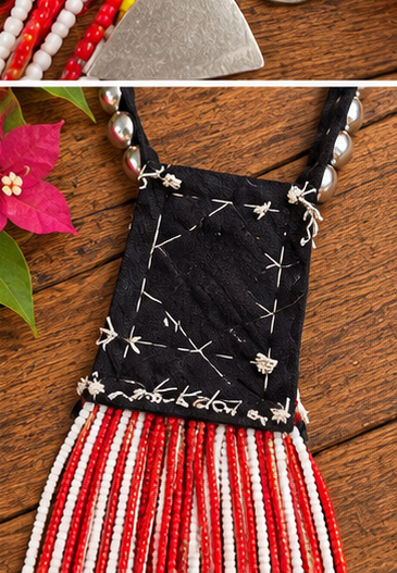 Chiang Mai Tribal Diamond  Necklace