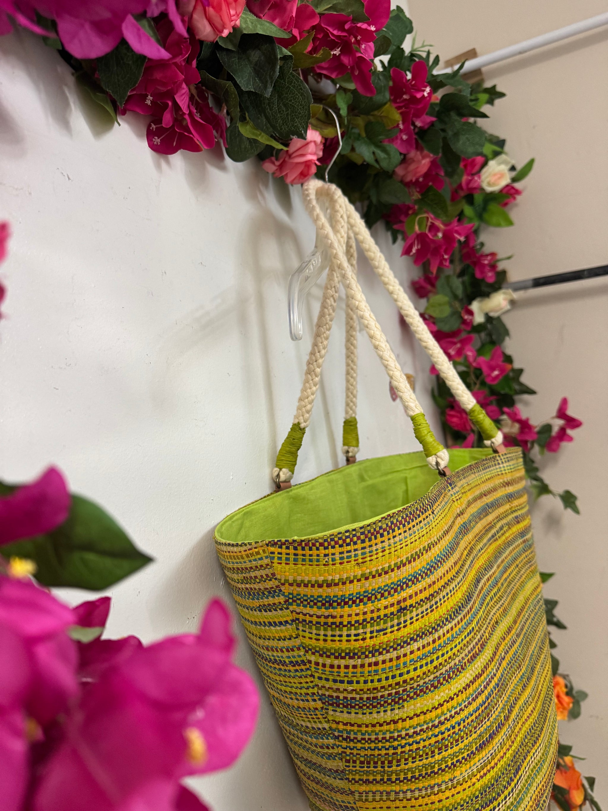 Bali Woven Beach Bag