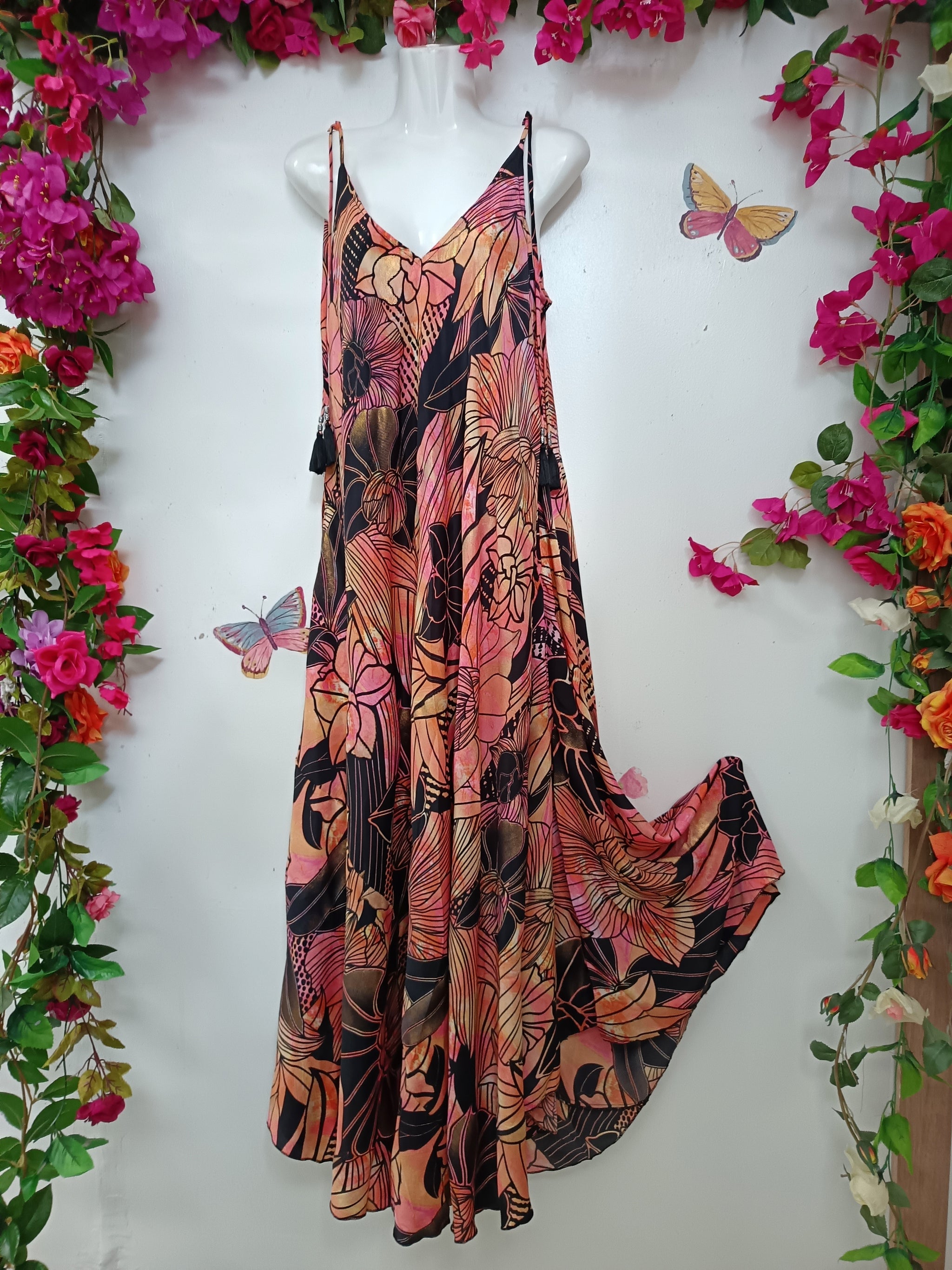 Silk & Soul Maxi Breeze Strappy Dress
