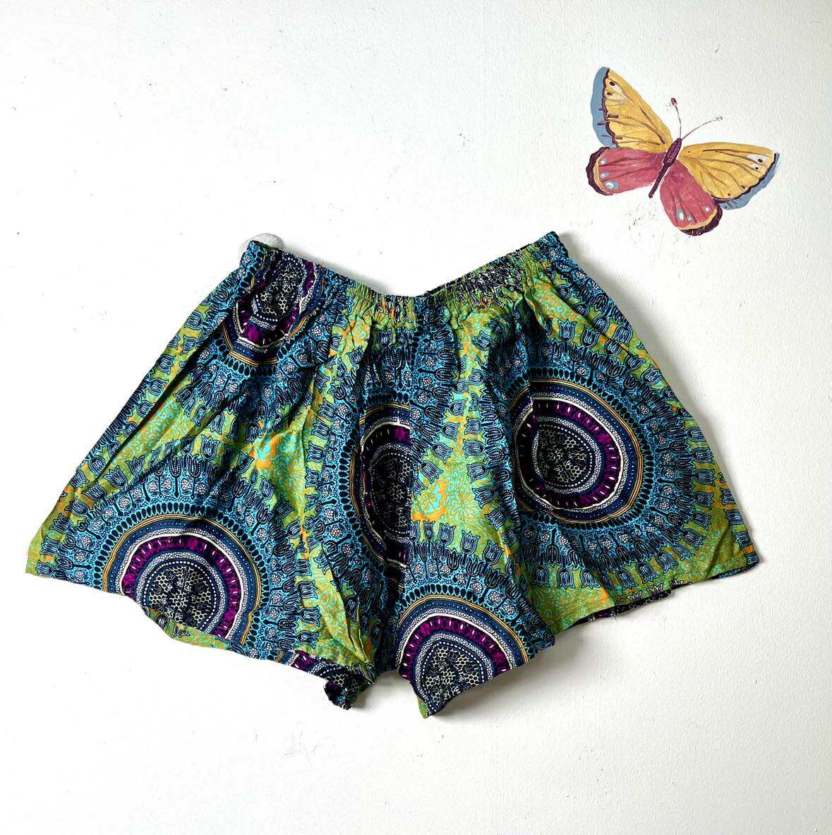 Thai Mandala Short Shorts