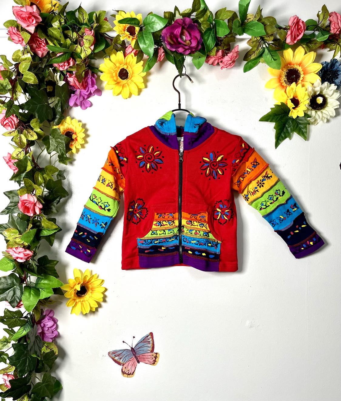 Kiddie Hippie Hoodie MED