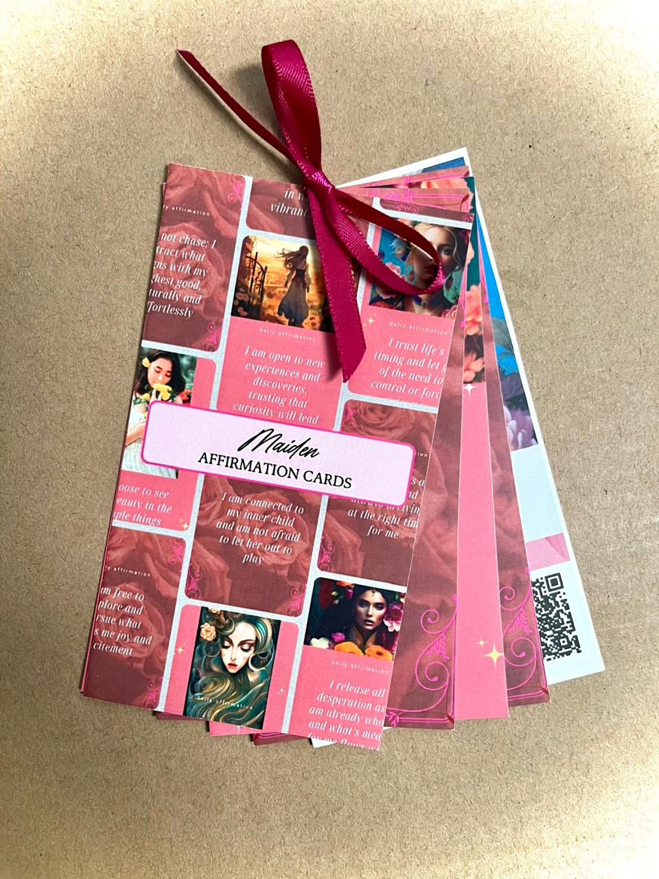 The Divine Feminine Affirmation Cards