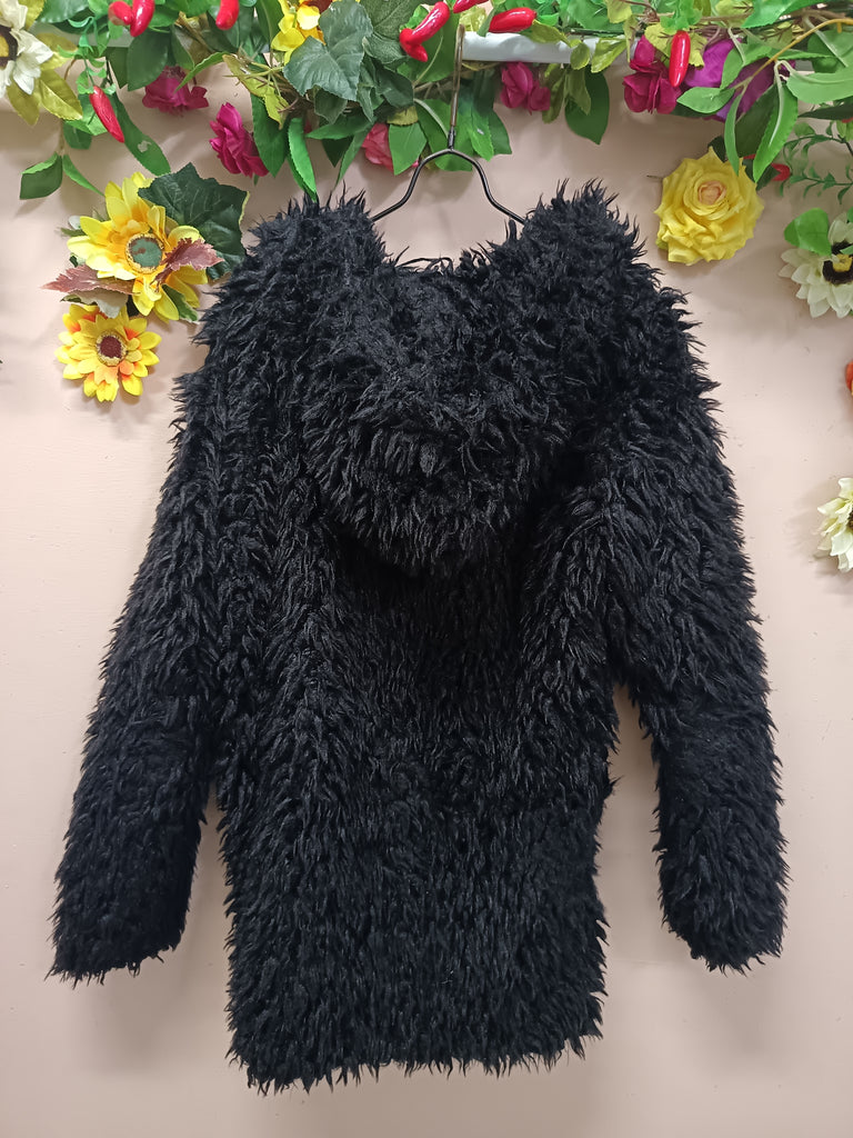 Midnight Nomad Hooded Coat
