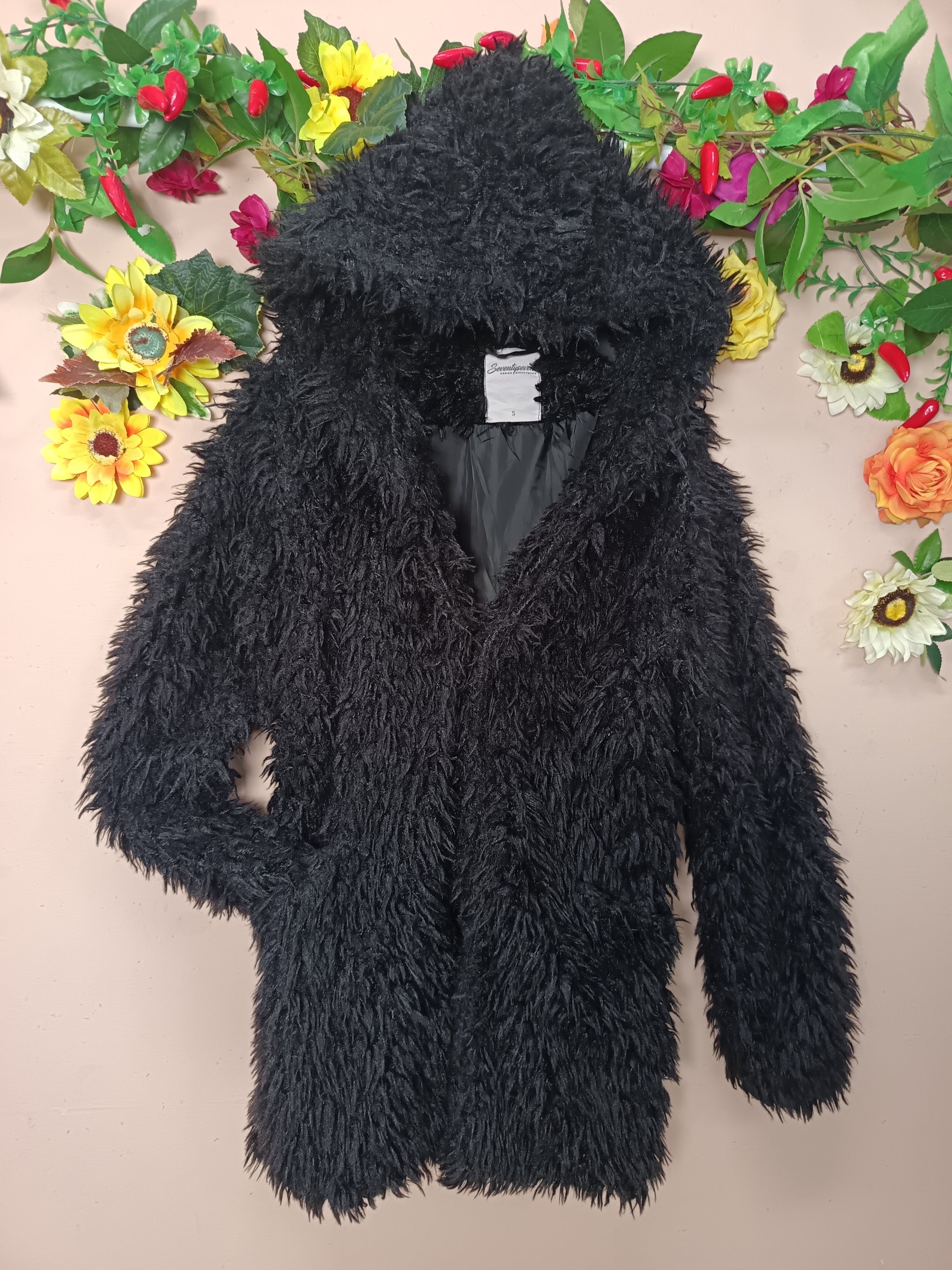 Midnight Nomad Hooded Coat