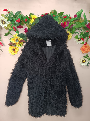 Midnight Nomad Hooded Coat