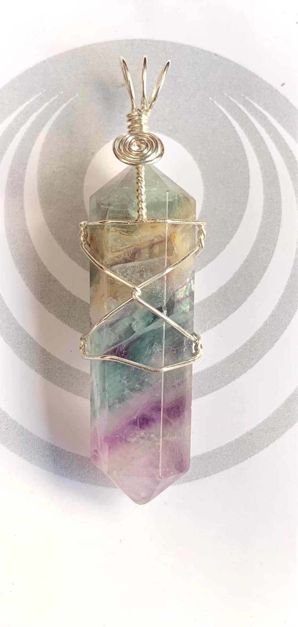 Gem Pendant Fluorite