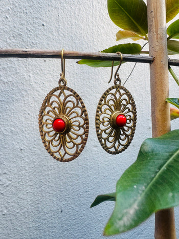 Bohemian Rosette Earings