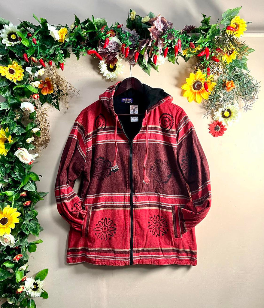Hooded Sharma Fleece Jacket XXXL
