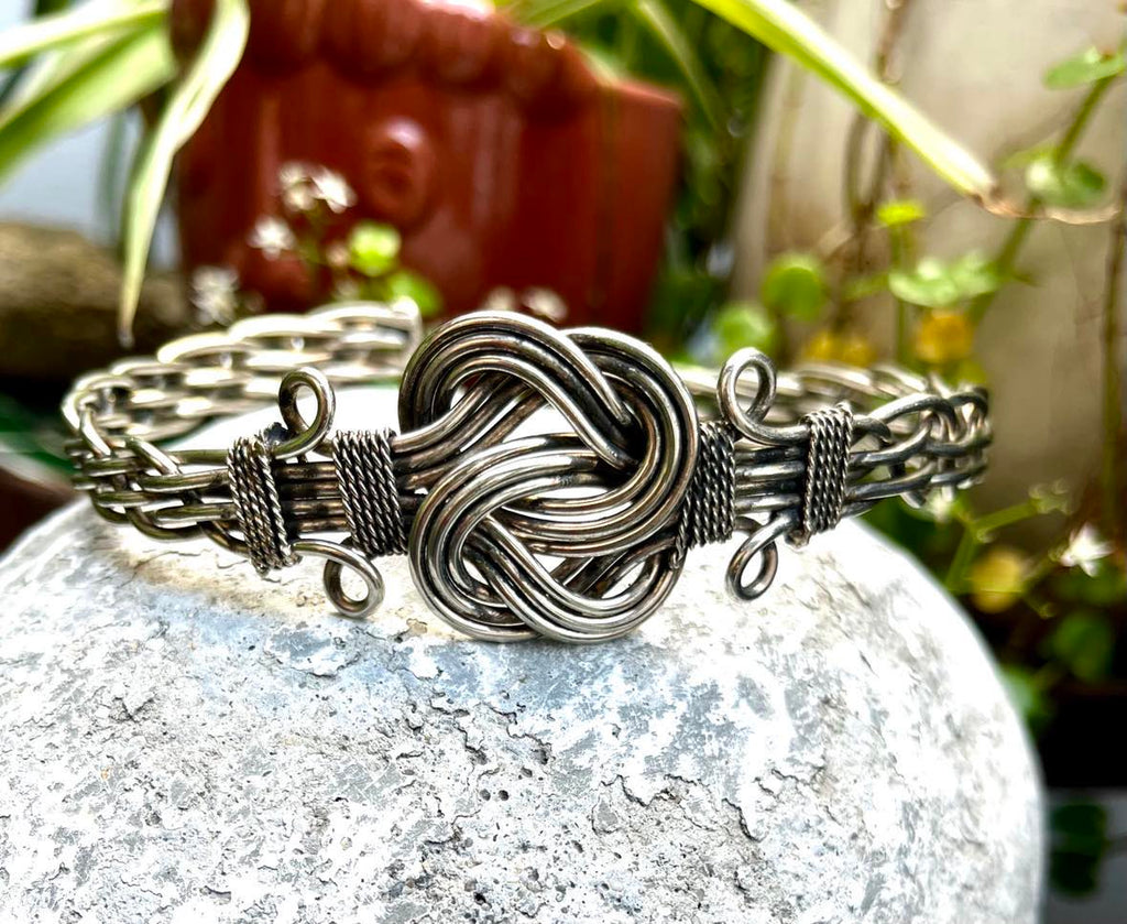 Silver Knot Choker