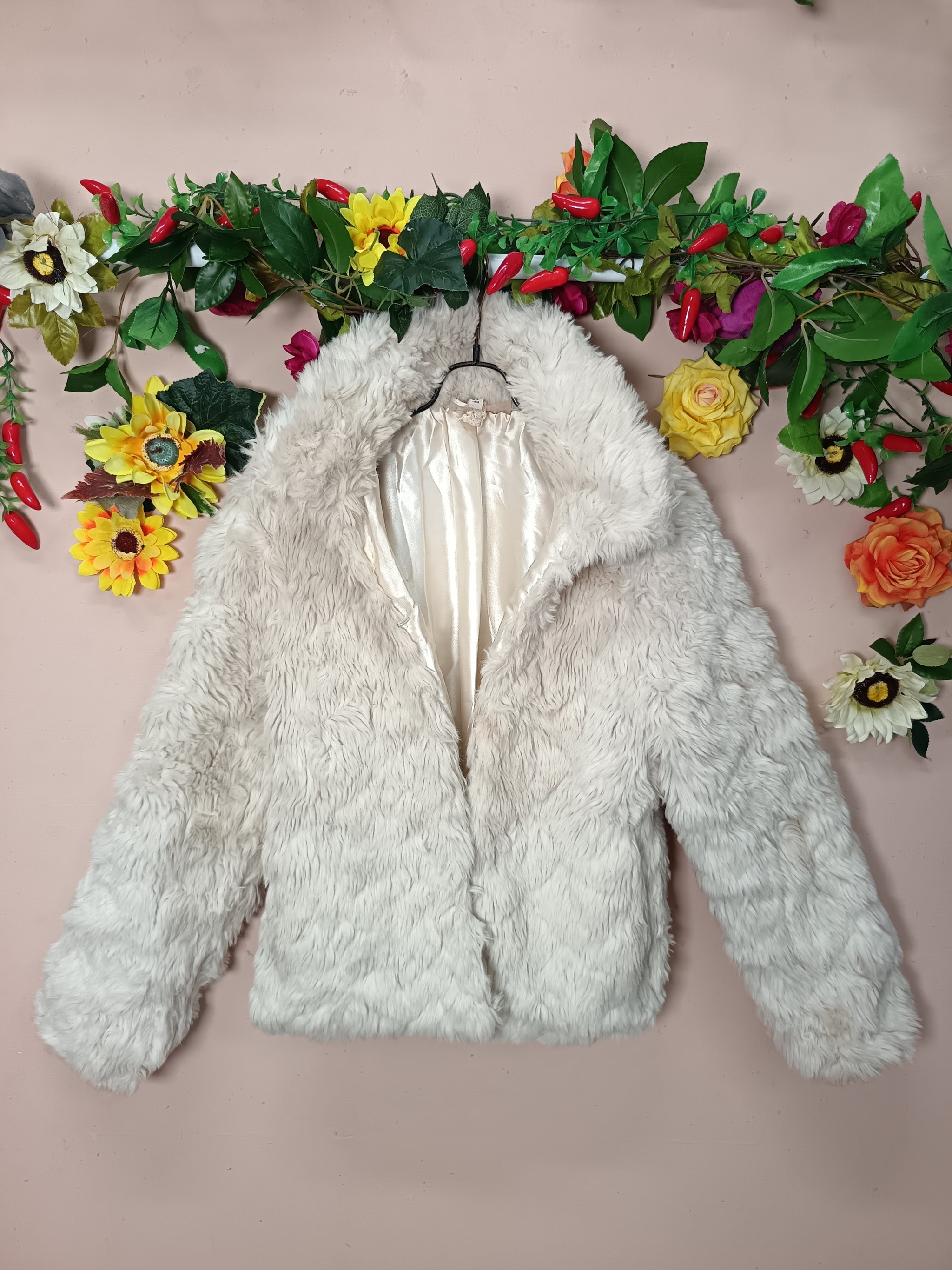 Snow Cloud Faux Fur Bunny Jacket