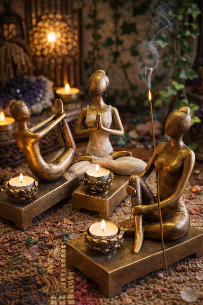 Sacred Flow Yoga Tealight Candle
