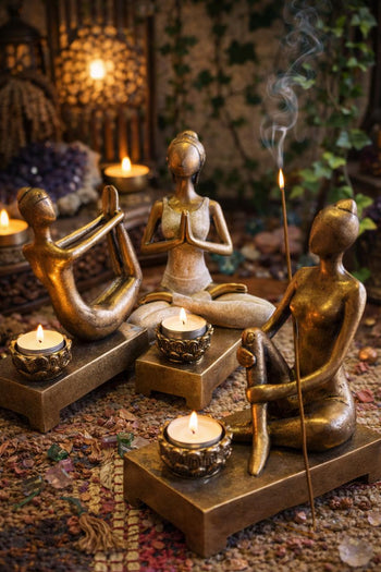 Sacred Flow Yoga Tealight Candle