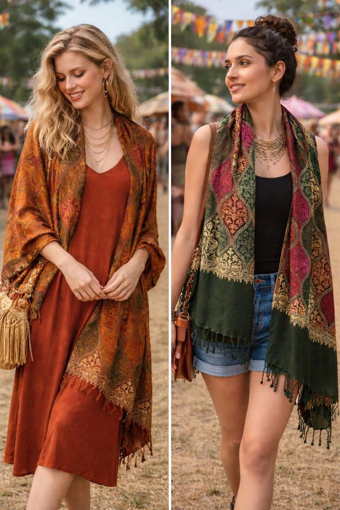 Maharani Embroidered Stoles