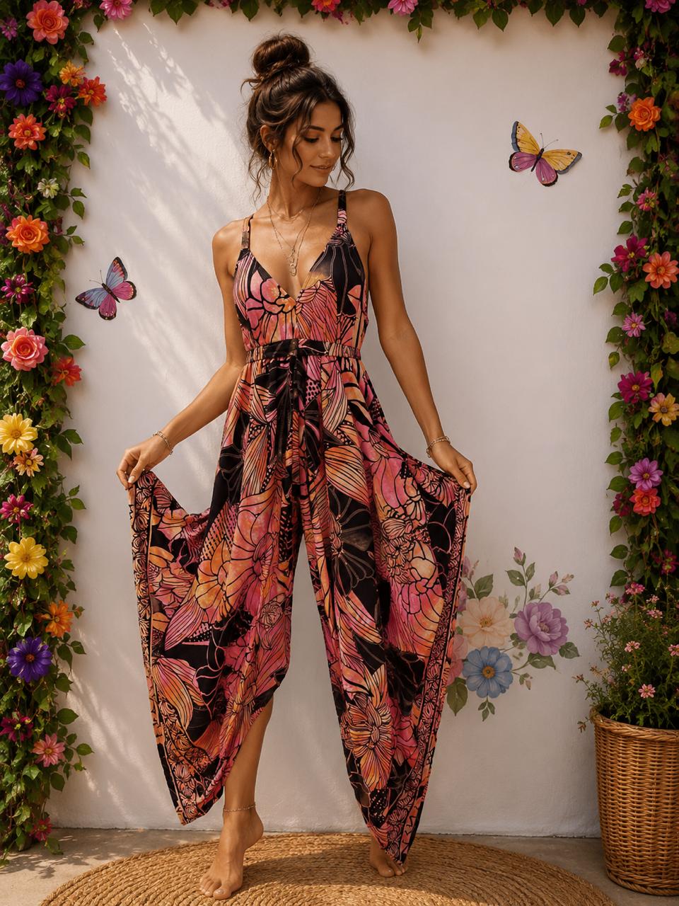 Silk & Soul Floaty Jumpsuit