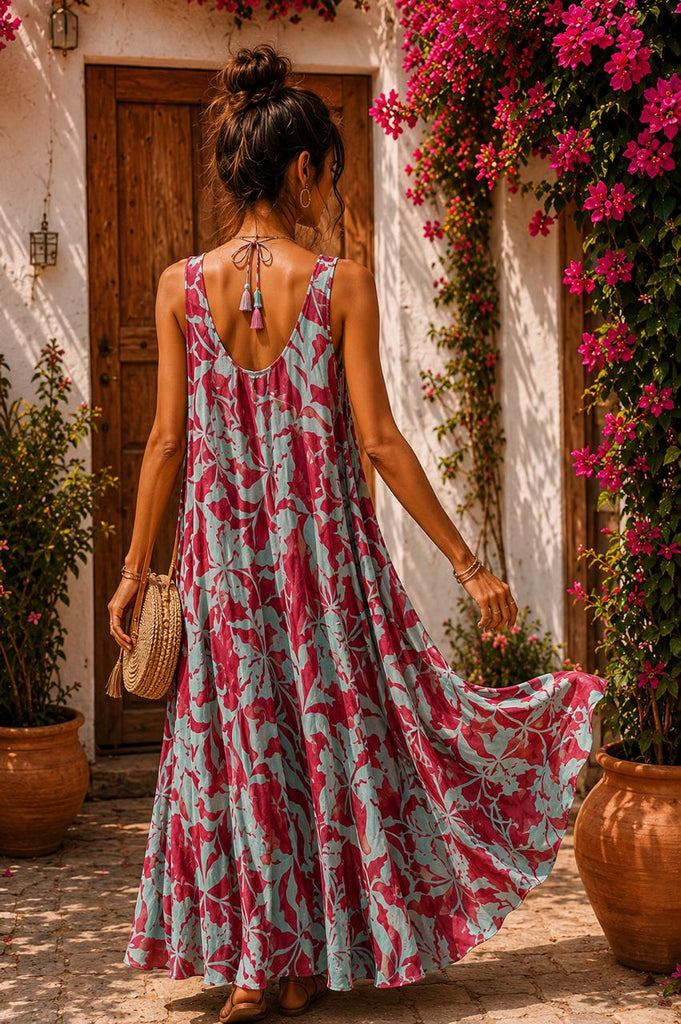Silk & Soul Maxi Drift Dress