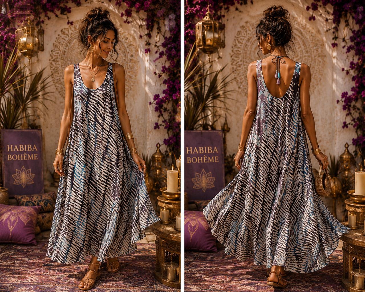 Silk & Soul Maxi Drift Dress