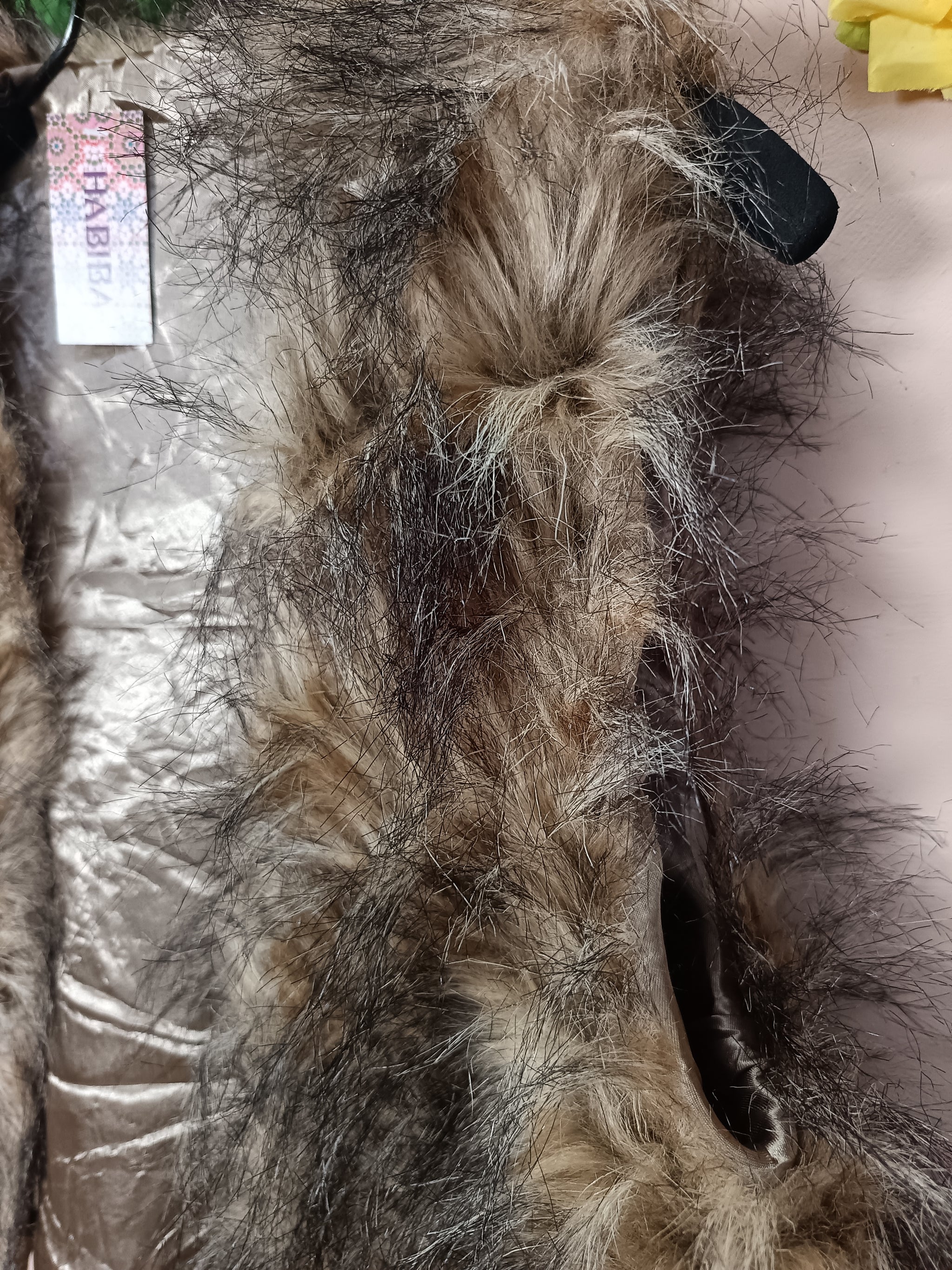 Wild Earth Faux Fur Crop Vest