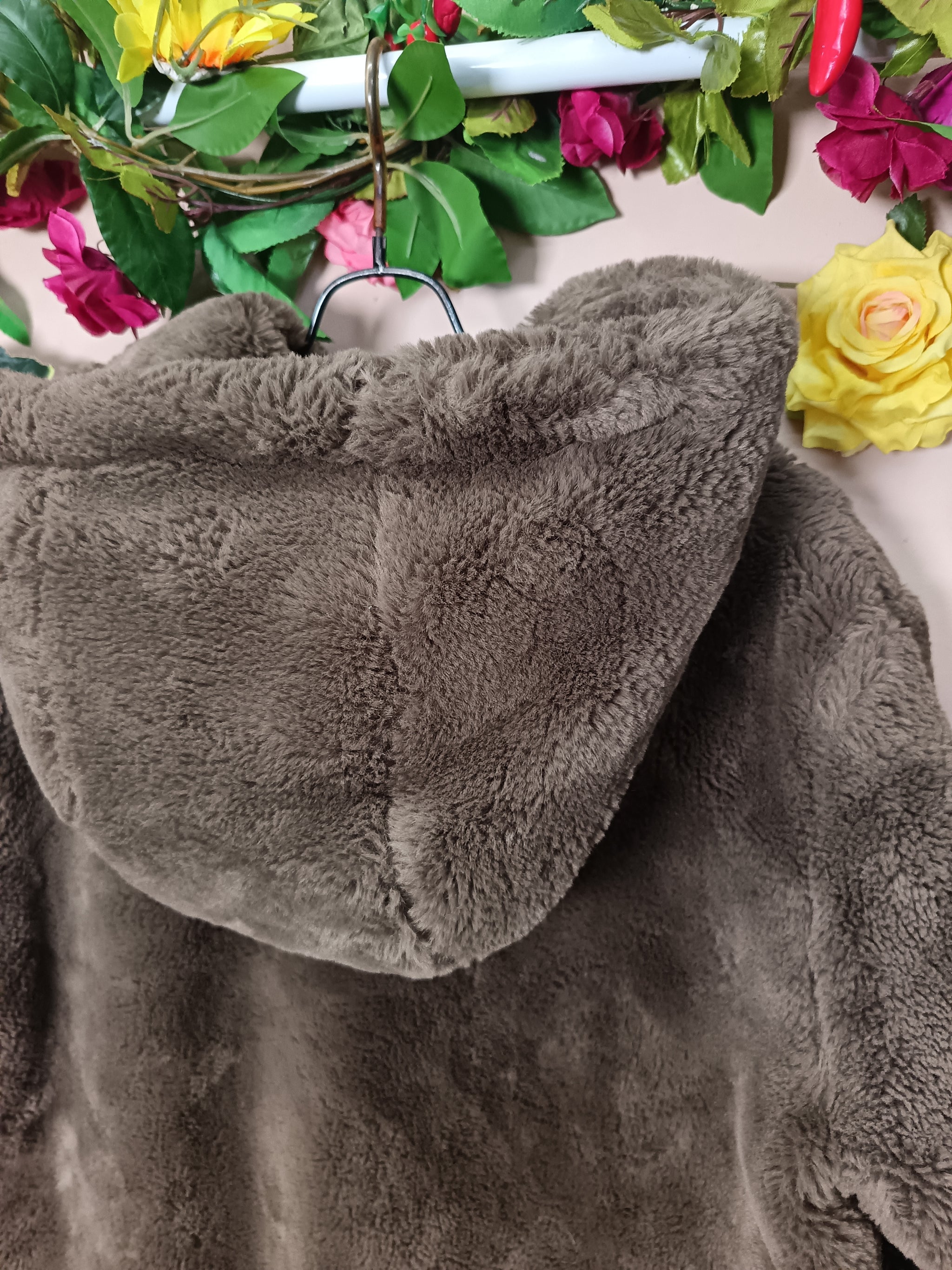 Woodland Luxe Faux Fur Coat