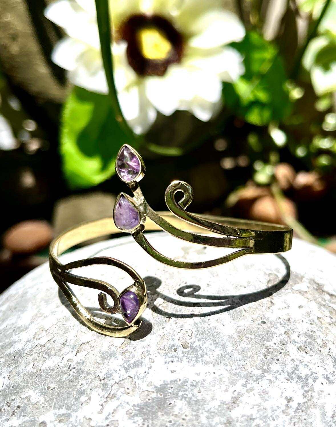 Wild Blossom Gem Bangle