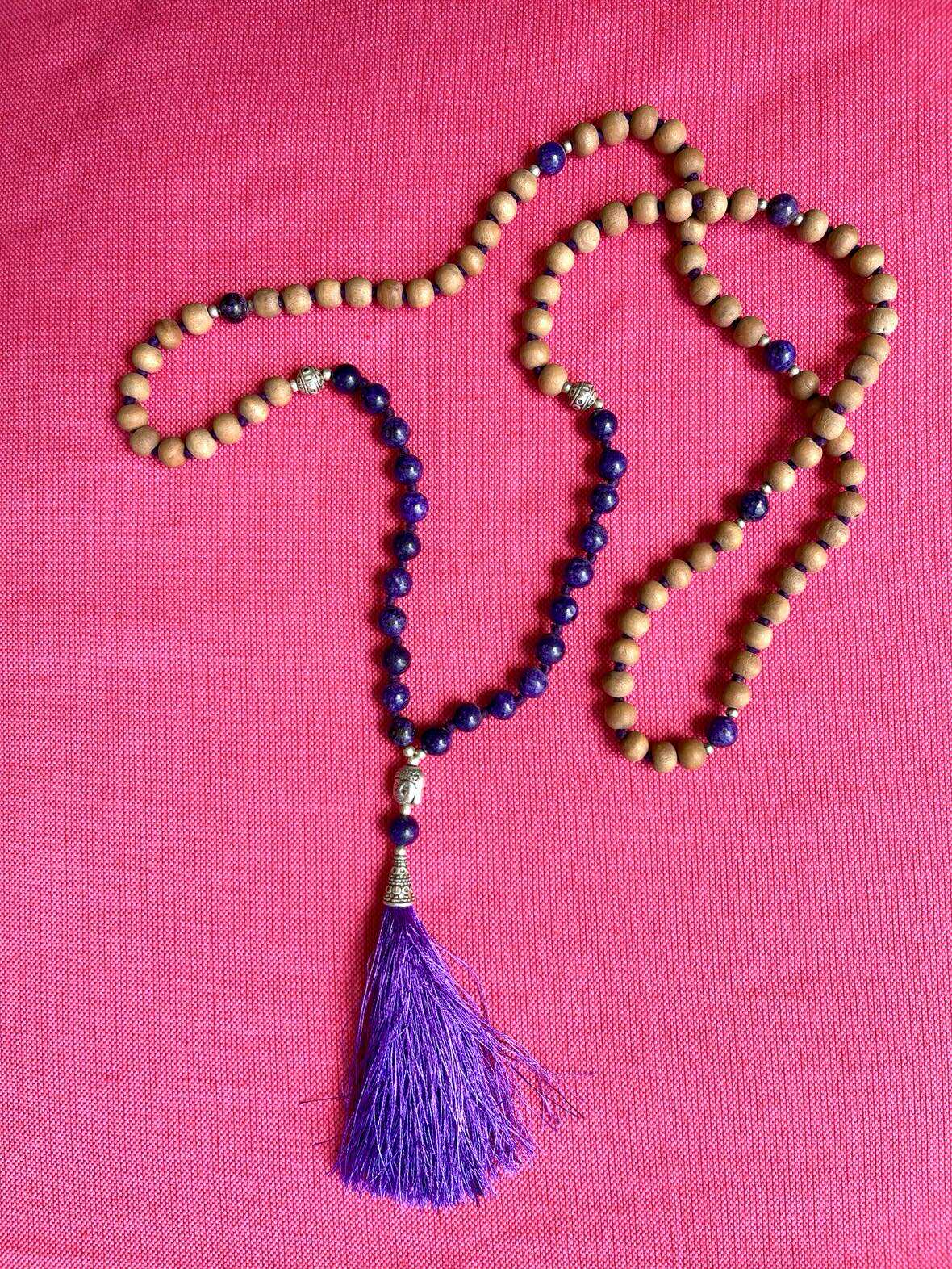 Tulsi Gemstone Mala Beads