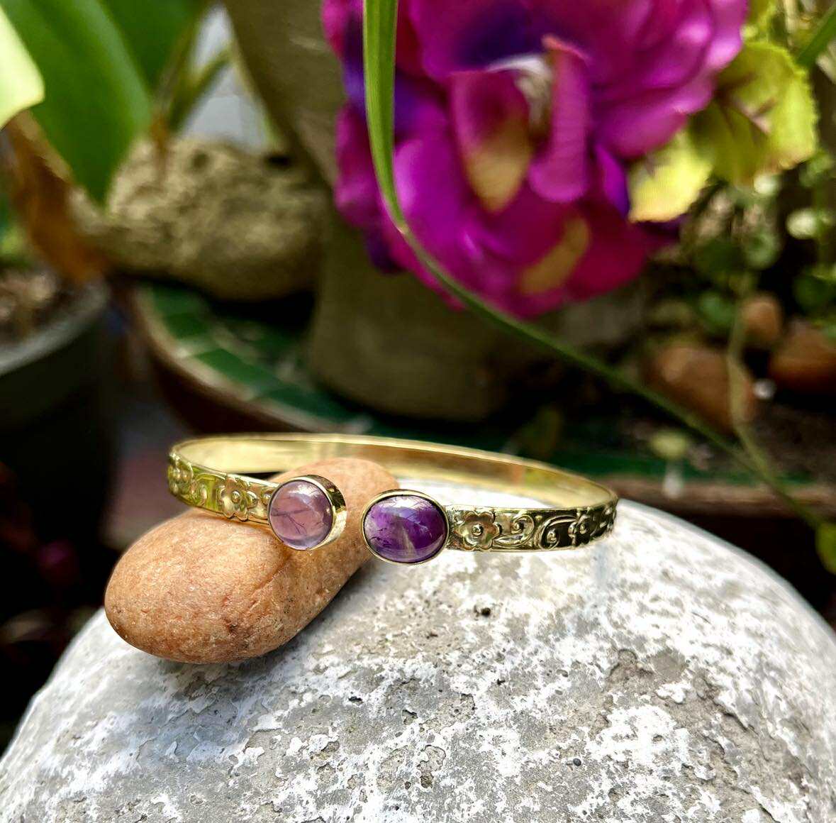 Sunkissed Gem Bangles