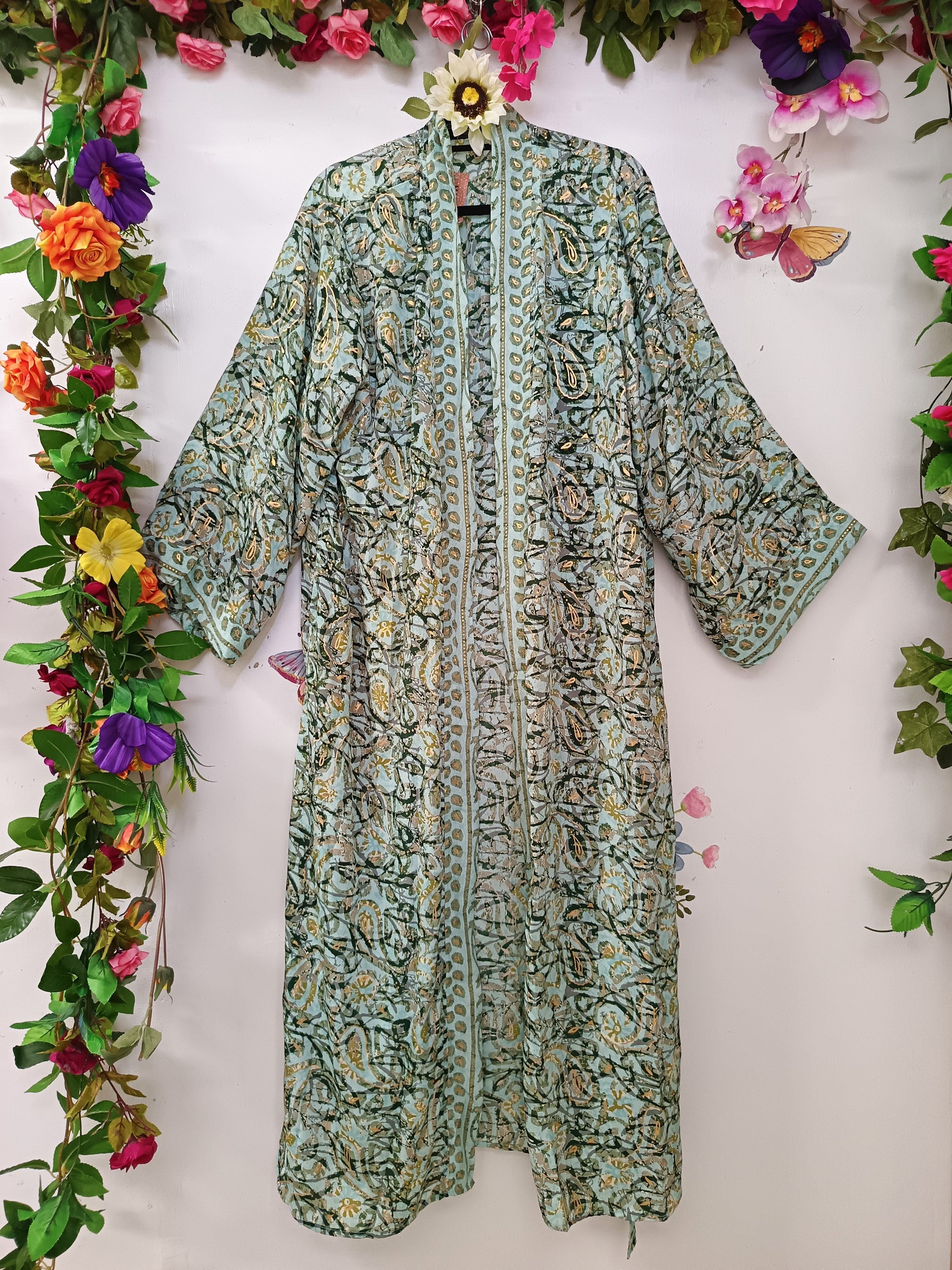 Silk & Soul Maxi Kimono