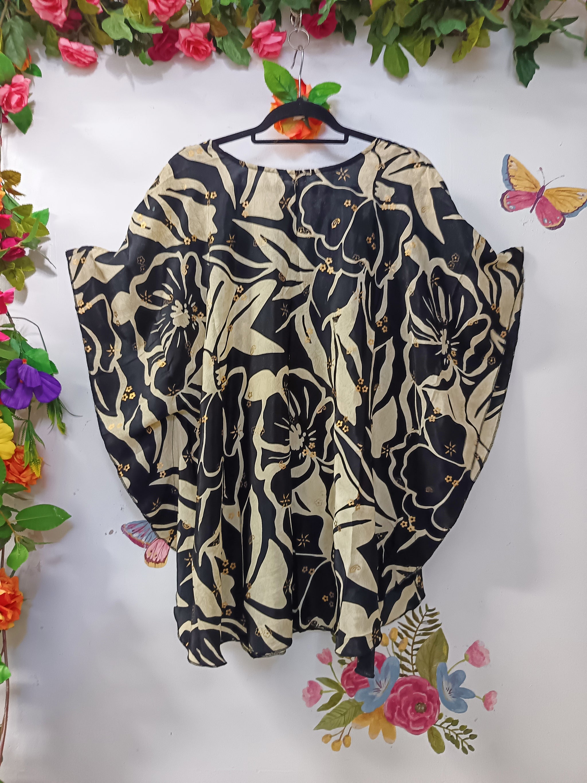 Silk & Soul Poncho Top
