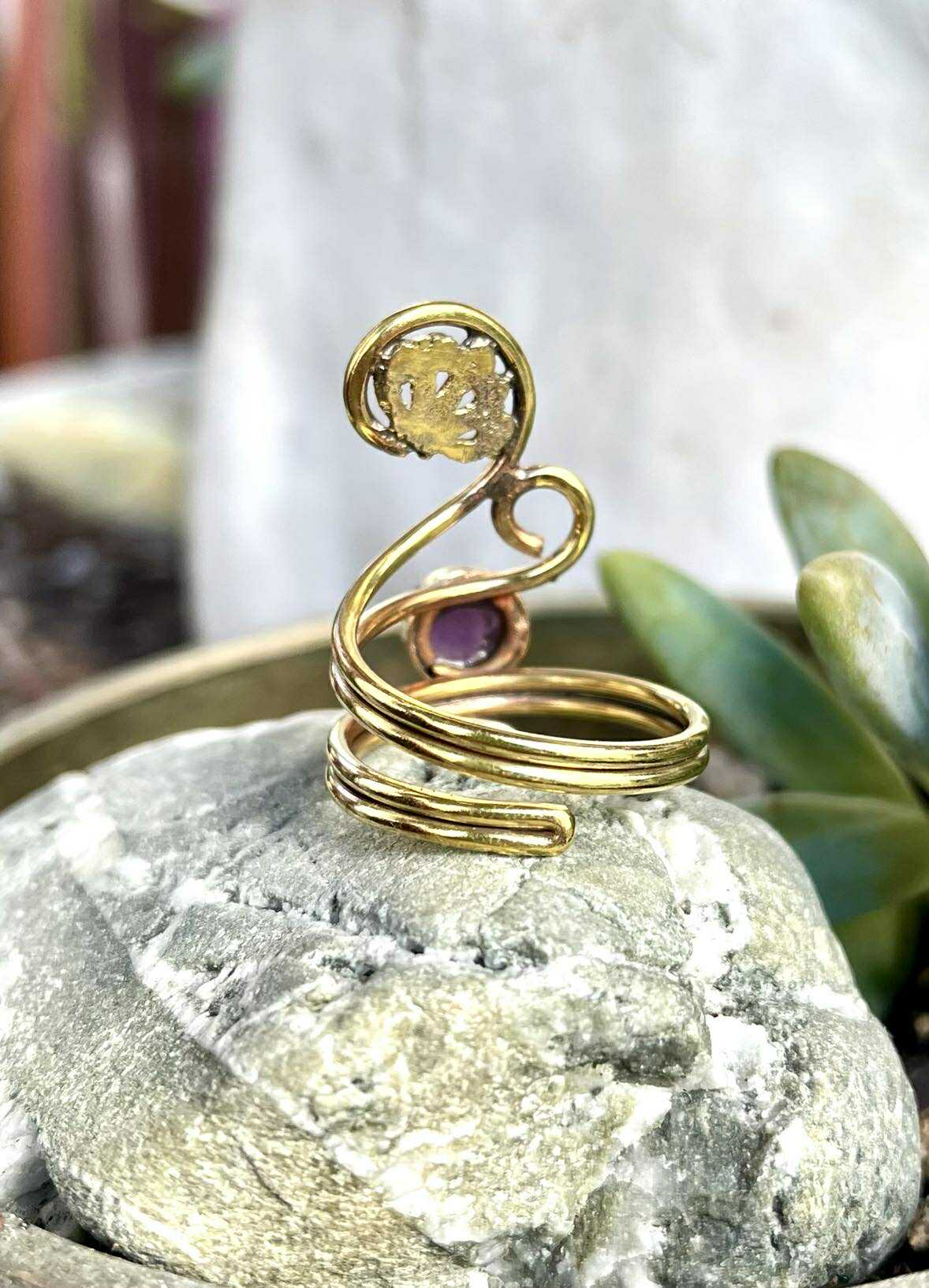 Boho Vine Rings