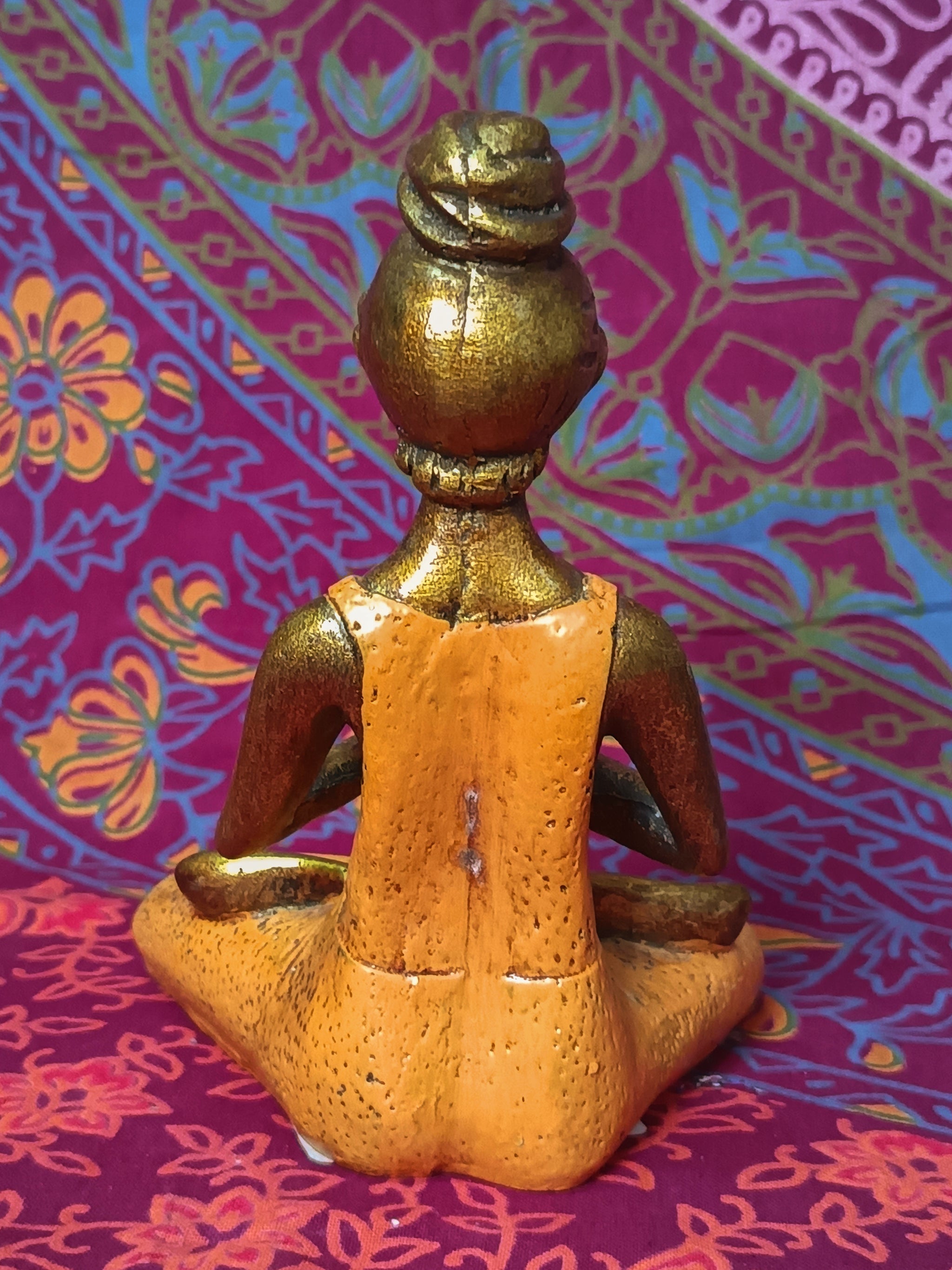 Lotus Pose Yoga Woman (Medium)