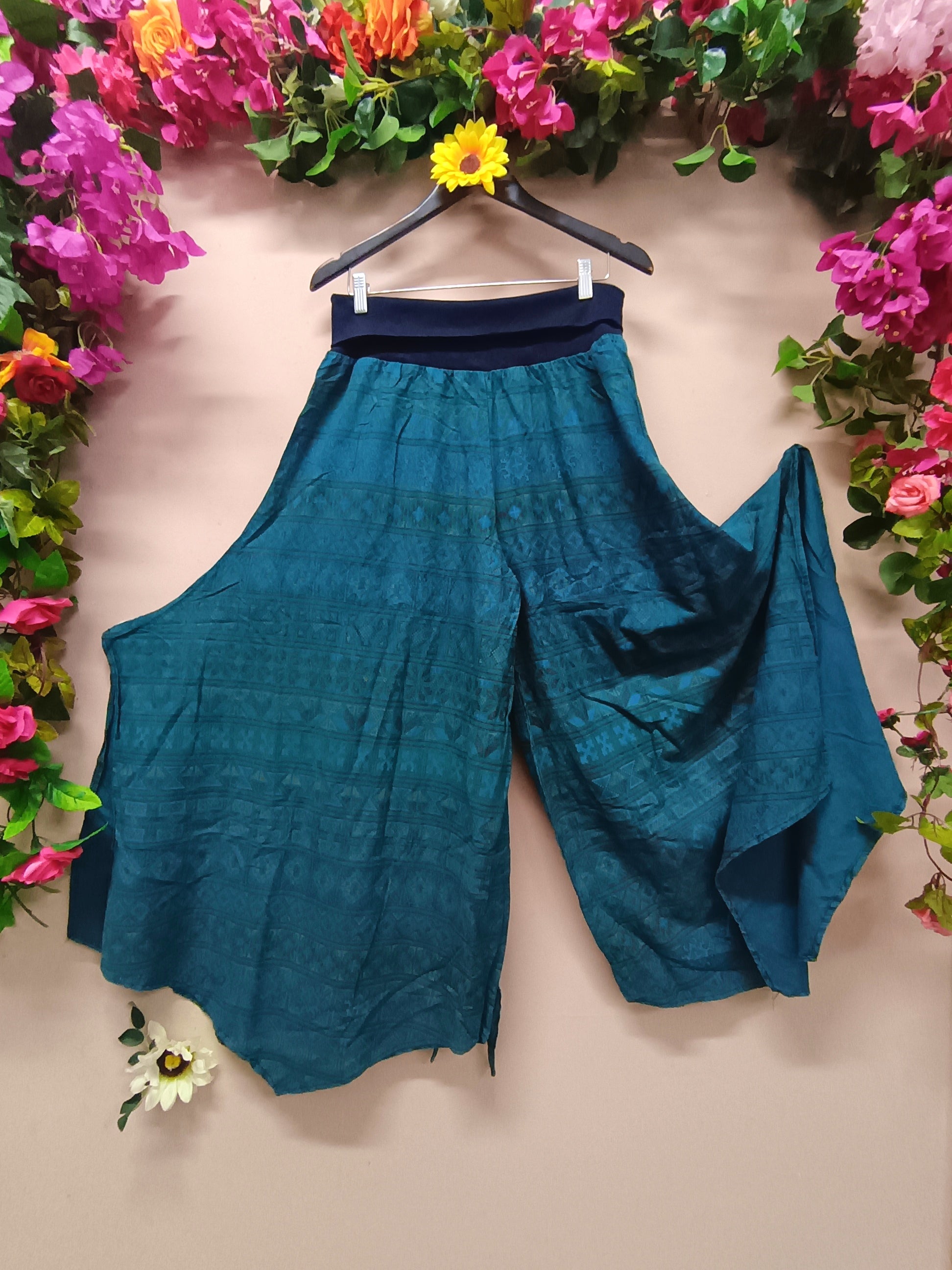 My Thai Wide-Legged Fold-Over Pants