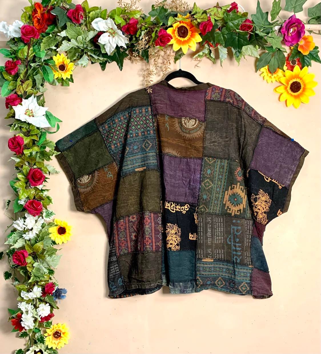 Hmong Open Patchwork Jacket