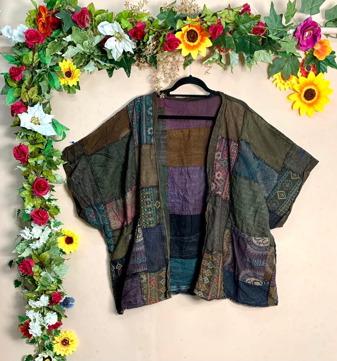 Hmong Open Patchwork Jacket